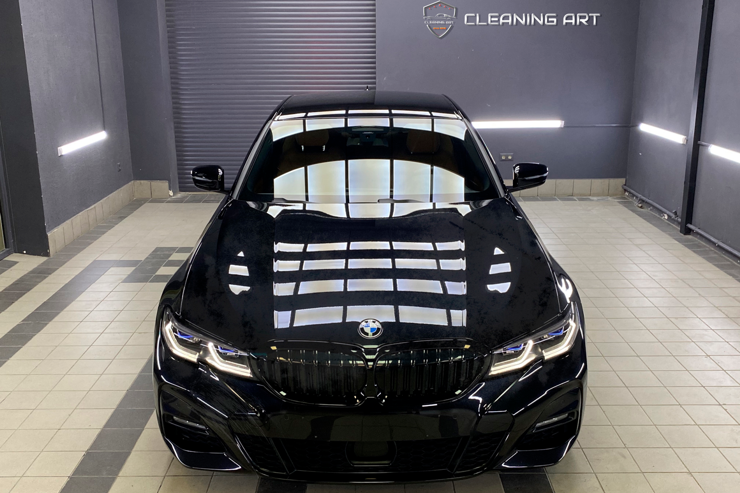 Ceramic coating before - CleaningArt